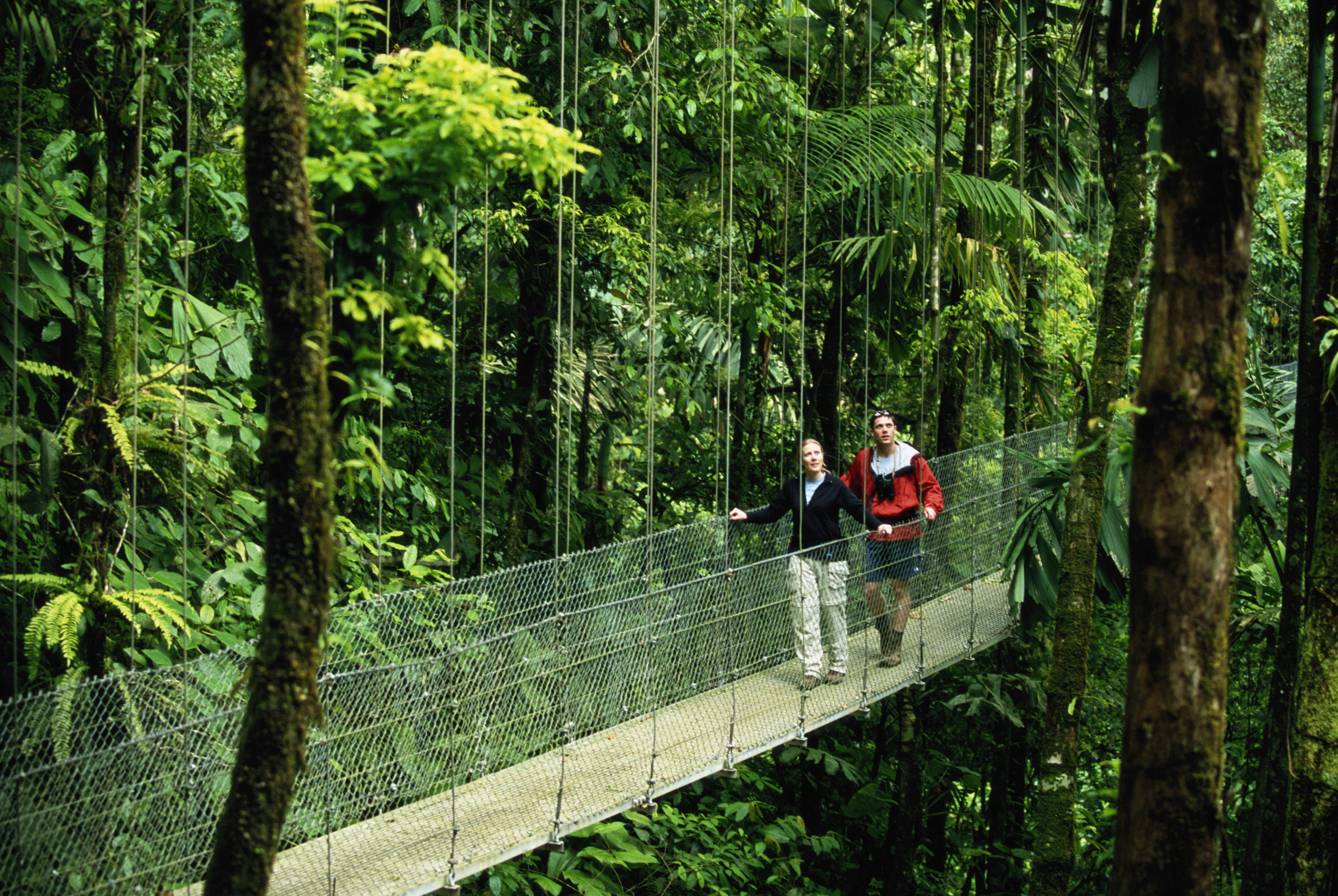 Turistas en Costa Rica