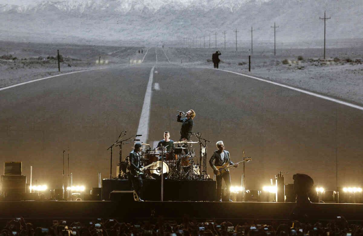 Concierto de U2 en Colombia. Foto: Daniel Reina/Semana.