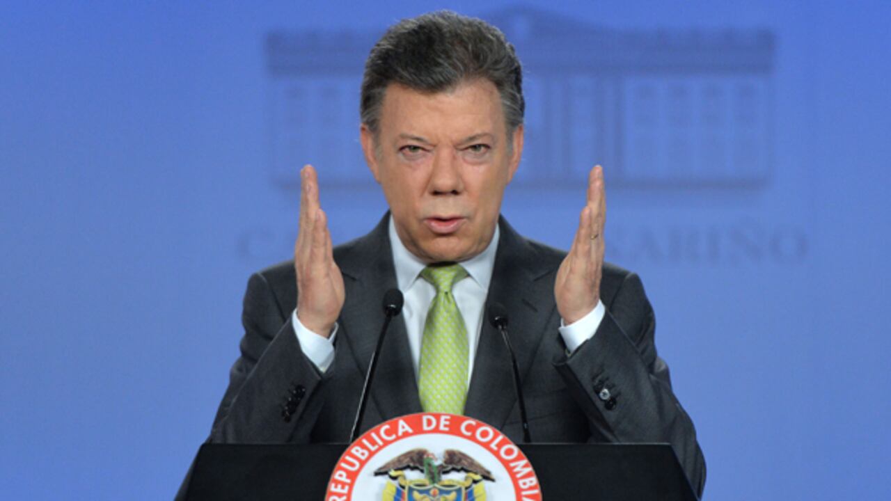 Juan Manuel Santos.