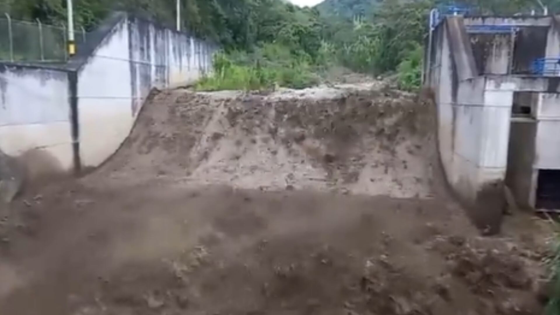 Creciente súbita en Antioquia.
