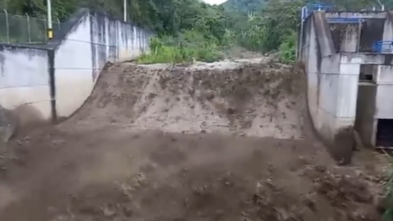 Creciente súbita en Antioquia.