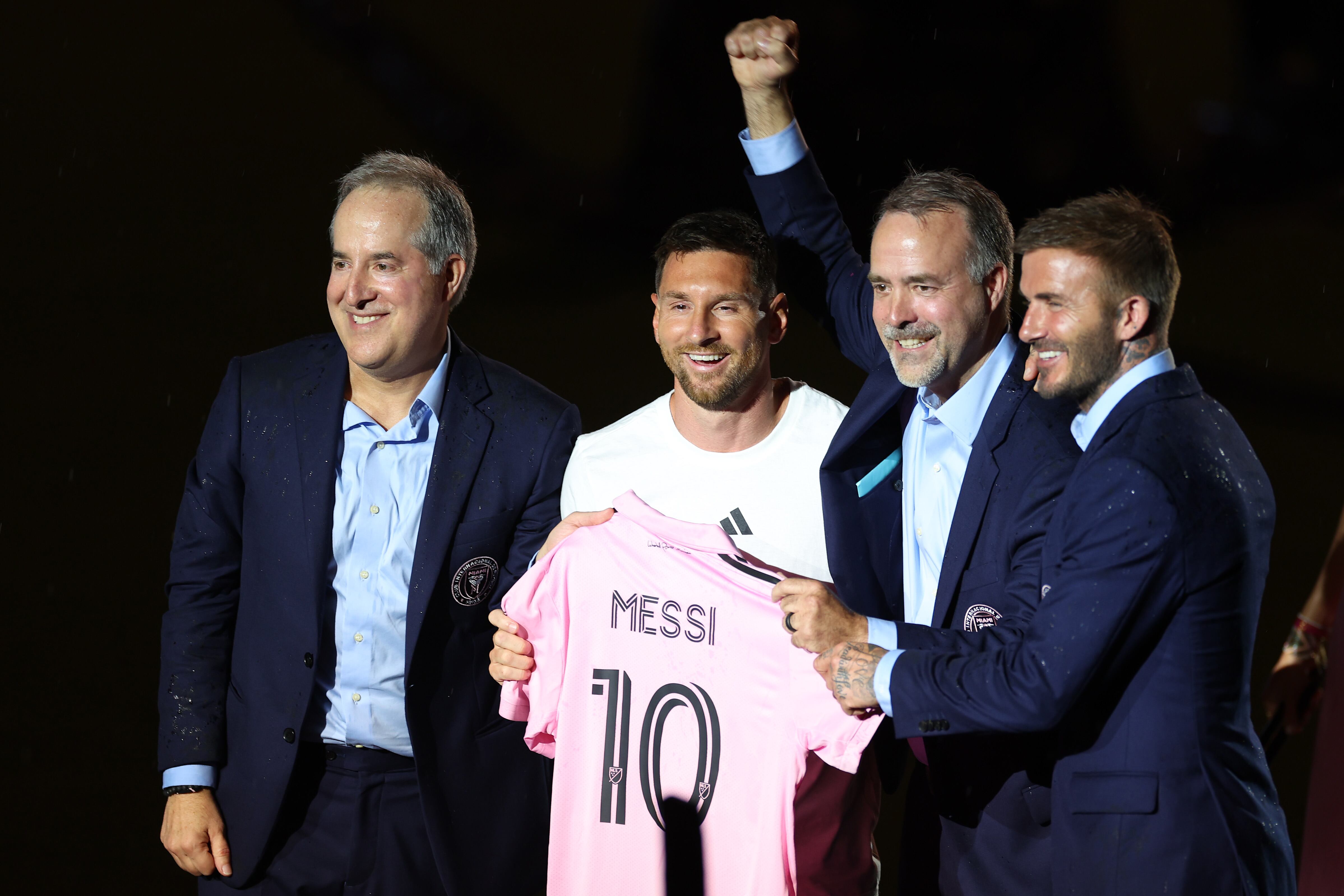 Messi y su presentación en el Inter de Miami.