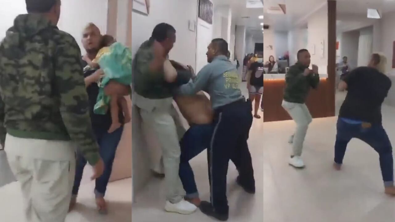 Pelea en un clínica de Cartagena