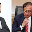 Agustín Laje y Gustavo Petro