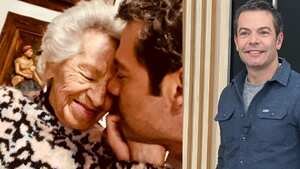 Iván Lalinde junto a su mamá, Tere Gallego.