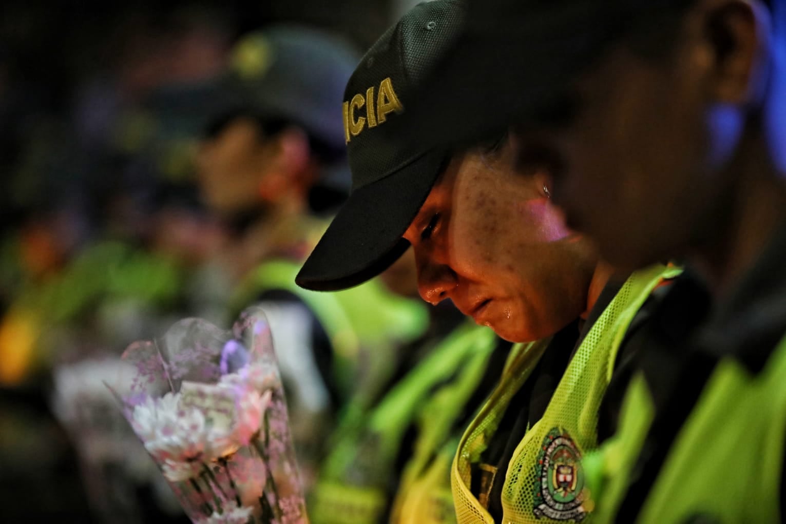 Policías asesinados en Huila