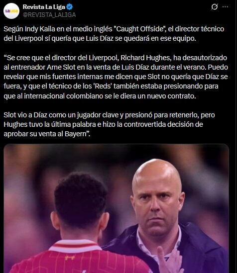 Pantallazo X: @REVISTA_LALIGA