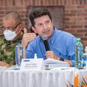 El Ministro de Defensa, Diego Molano, recalcó las acciones que se tomarán en la capital del Valle en reunión con las autoridades locales y nacionales