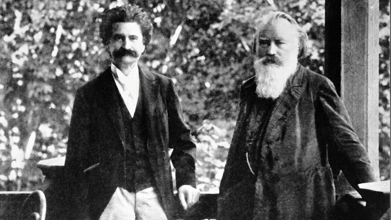 La amistad entre Brahms y Strauss II fue legendaria. Strauss le dedicó uno de sus más inspirados valses: Uníos millones.  Foto: GETTY IMAGES