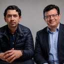 Daniel Briceño y Hollman Morris.