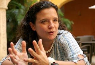 Cristina Fuentes, directora internacional del Hay Festival
FOTO: JUAN CARLOS SIERRA / ENVIADO ESPECIAL DE SEMANA.COM