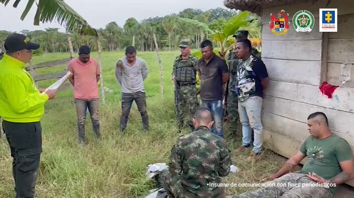 Así fue la operación que terminó con la desarticulación de peligrosa subestructura del Clan del Golfo y el recate de secuestrados en Córdoba