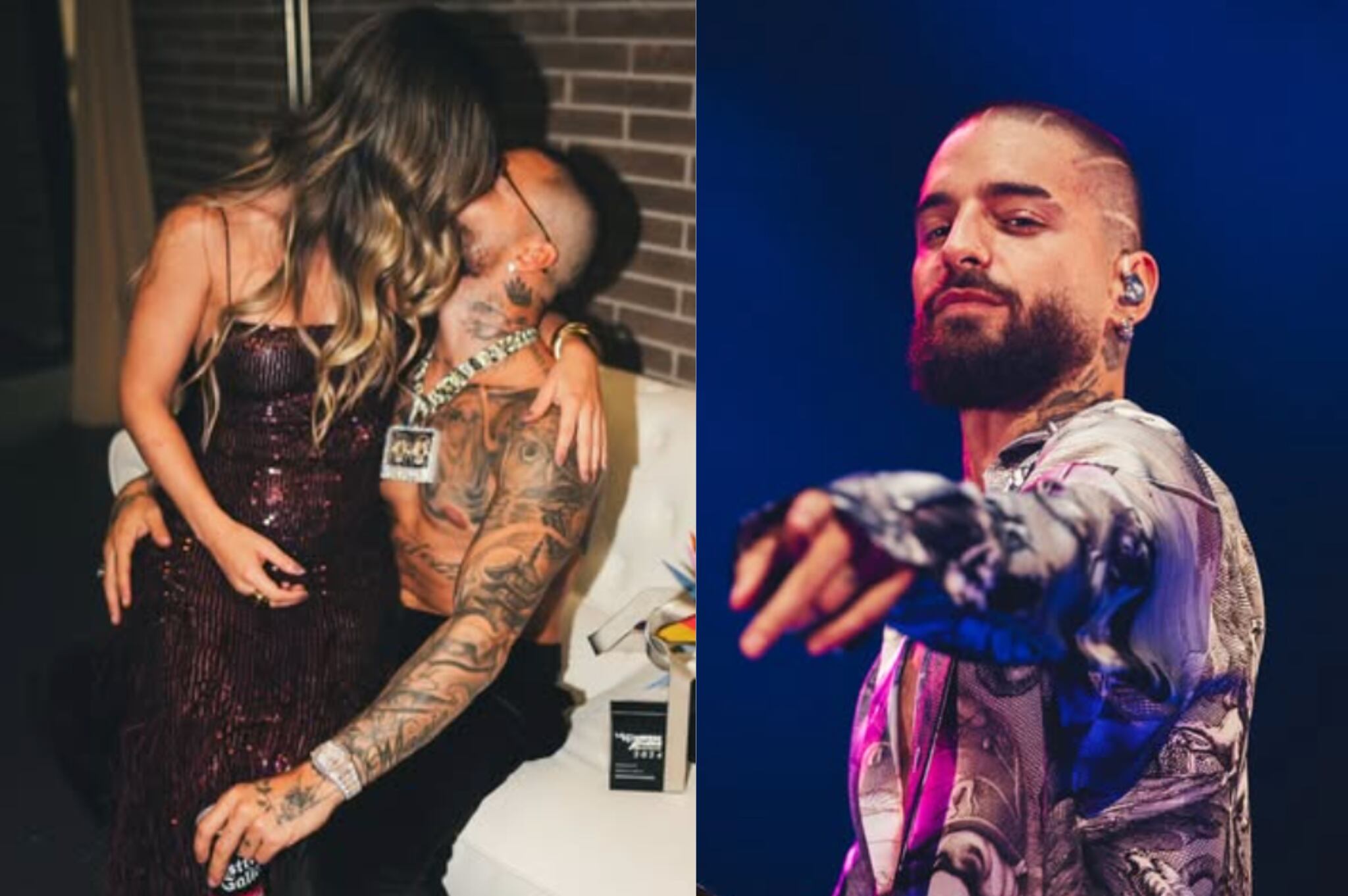 Maluma le hizo emotiva dedicatoria a  su novia Susana durante su concierto en Medellín
