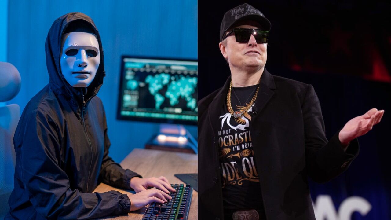 Un grupo de hackers planea un mes del infernal para Elon Musk y sus empresas.