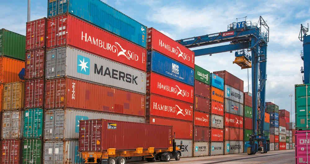 Las exportaciones también han caído considerablemente en China.