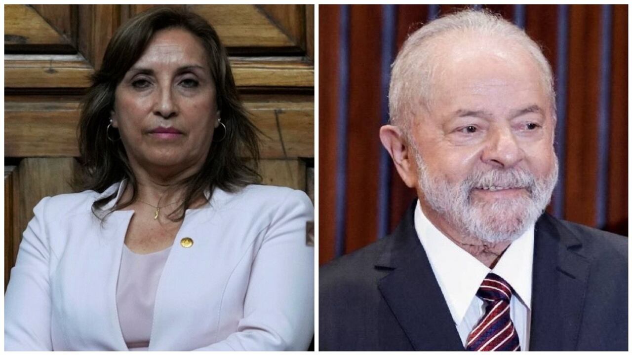 Dina Boluarte y Lula Da Silva