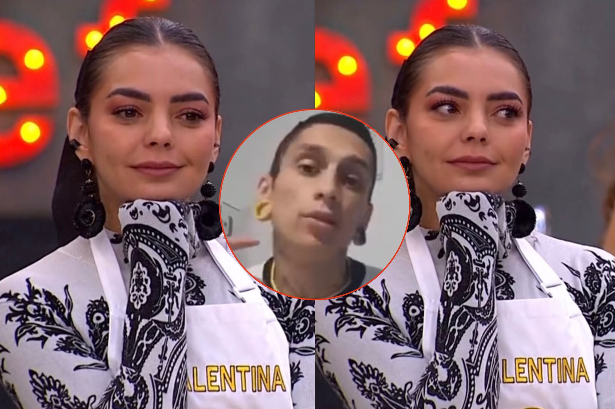 Valentina Taguado le dedicó preparación en 'MasterChef' a Javier Acosta.