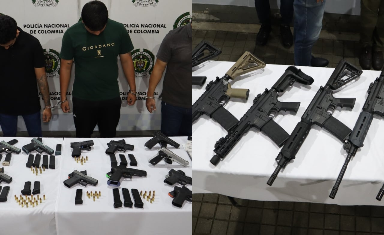 La Policía vinculó el operativo con el accionar de estructuras armadas ilegales.