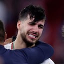 Jugadores de la selección de Irán lloraron tras ser derrotados y eliminados por la selección de Estados Unidos en el Mundial de Qatar 2022