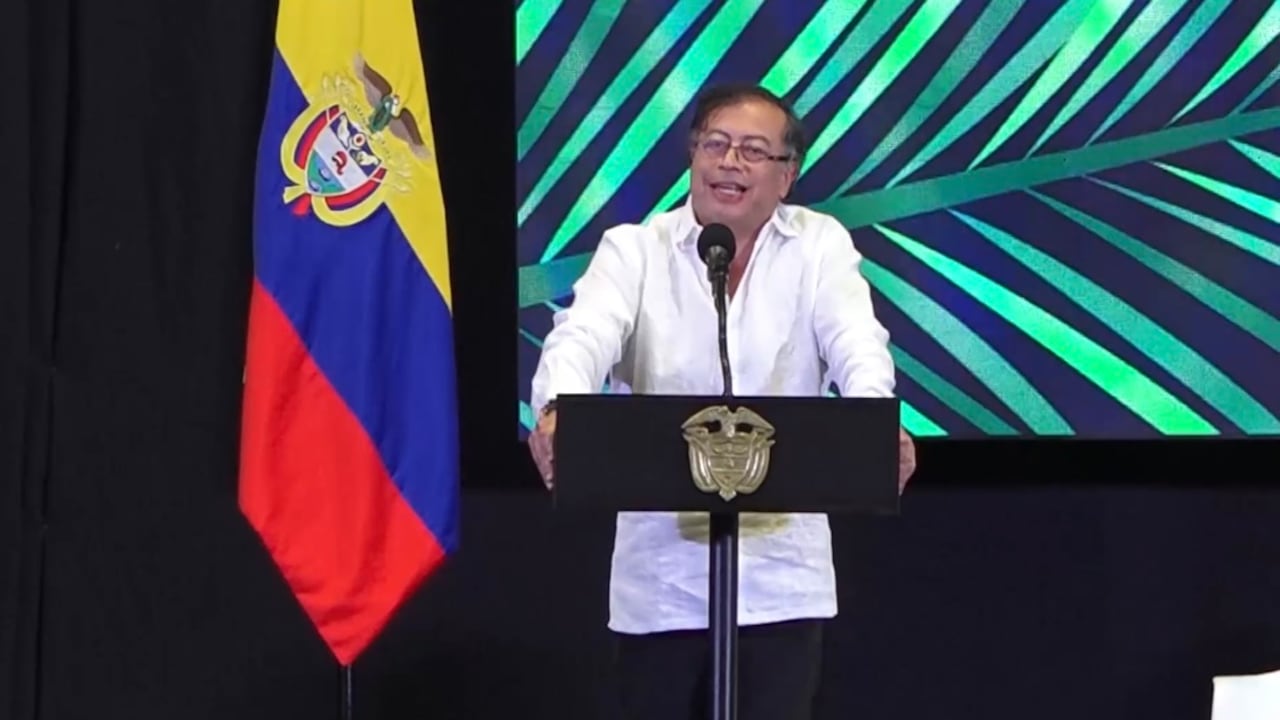 Presidente de Colombia Gustavo Petro