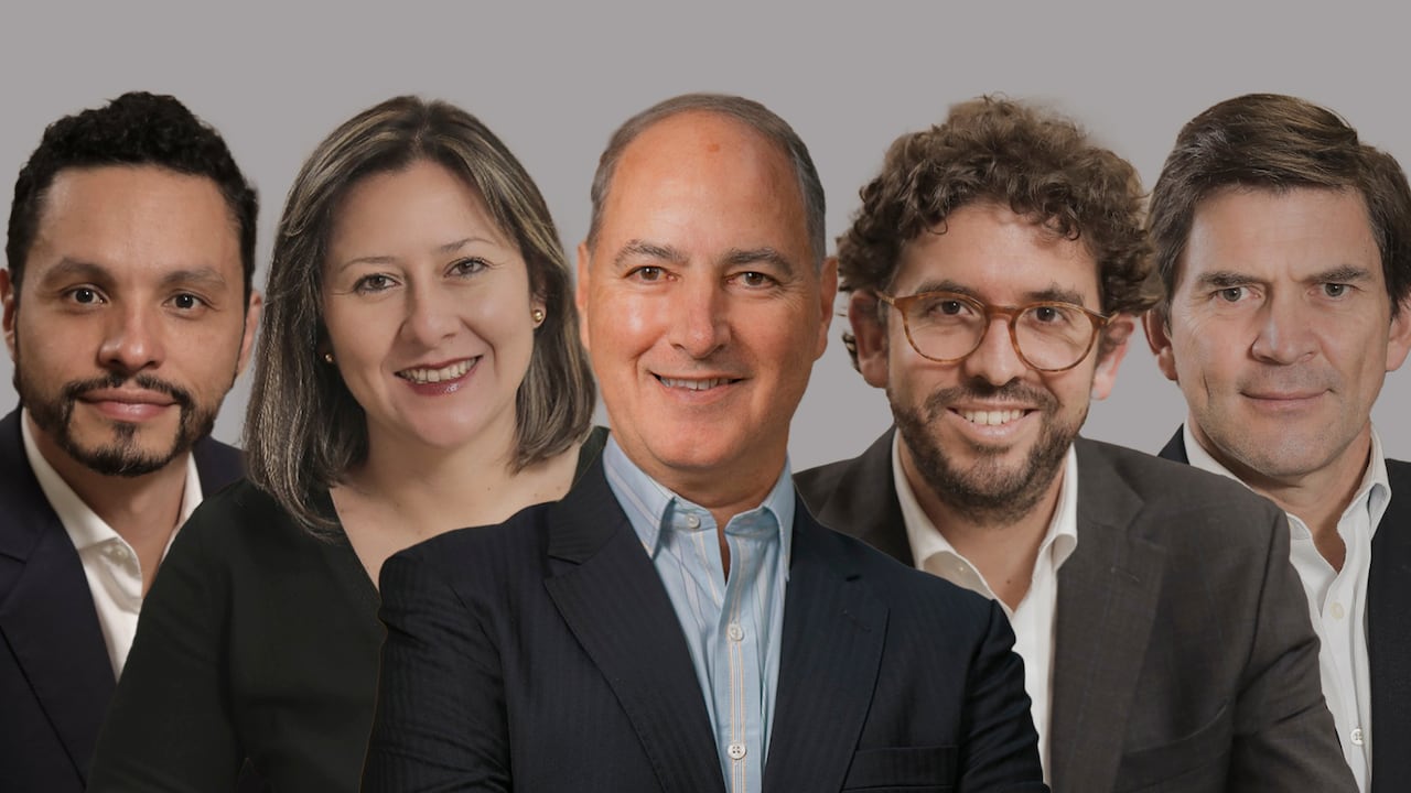 Jaime Robledo, Ángela García, Sergio Michelsen, Tomás Holguín y Fernando Castillo de Brigard Urrutia