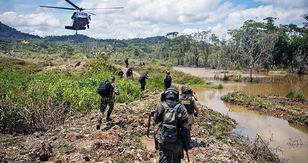 103 miembros de la fuerza pública asesinados en 2022.