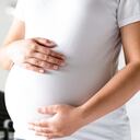 Pregnant Woman and Gynecologist Doctor at Hospital