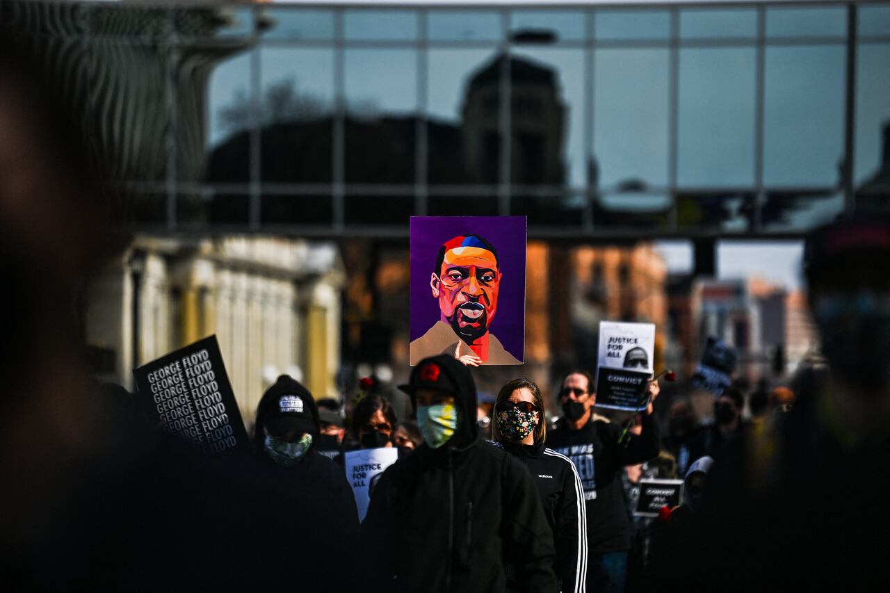 Pintura George Floyd.
