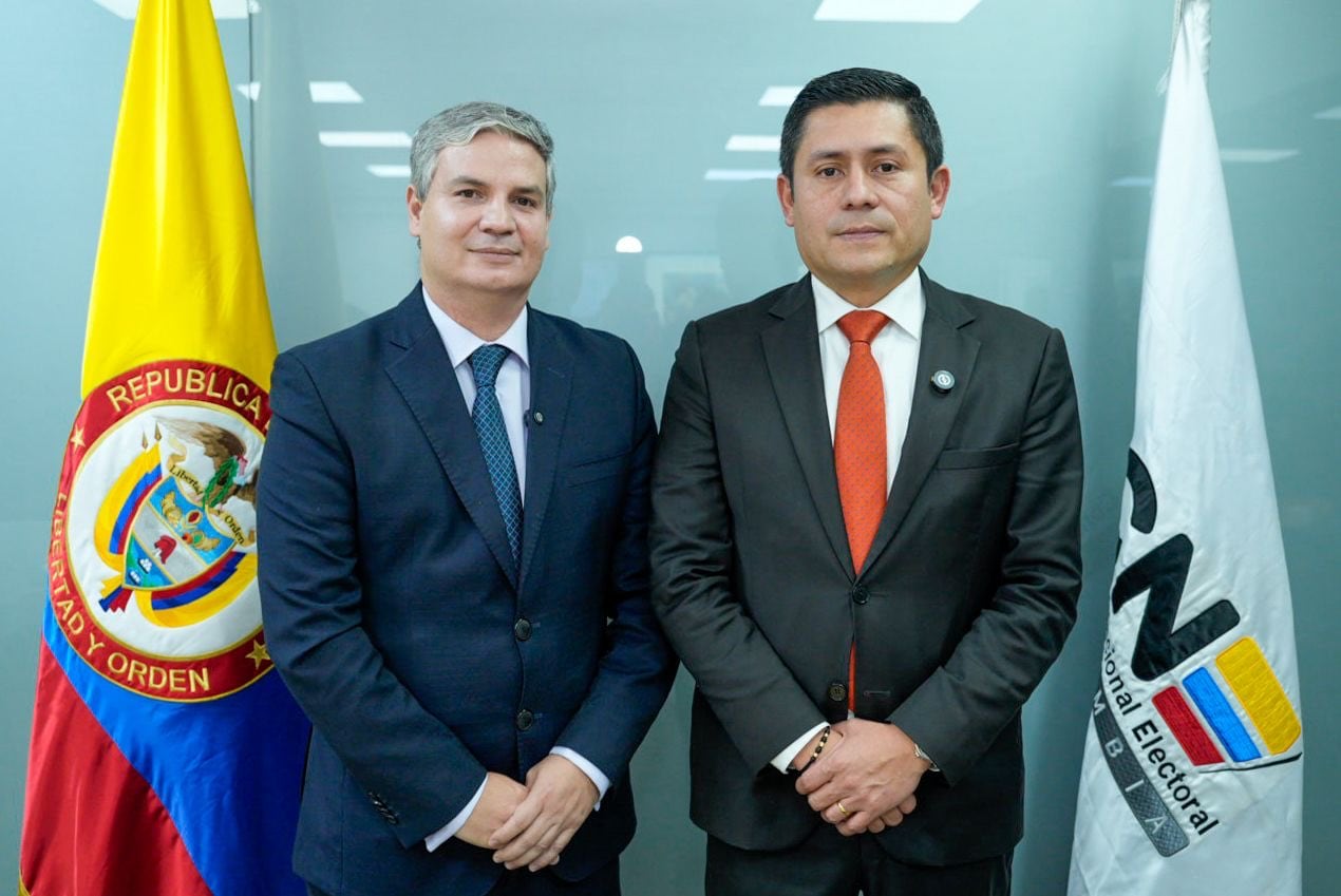 Juan Felipe Lemos, presidente del CNE.