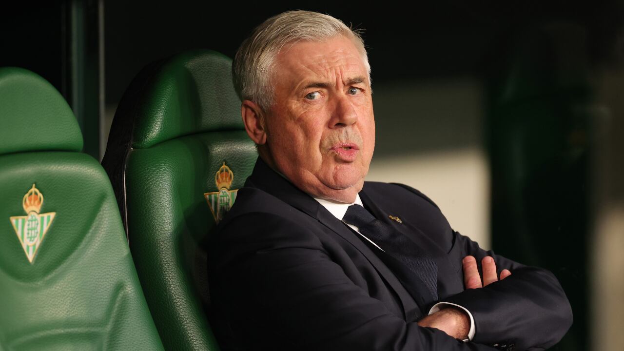 Carlo Ancelotti, entrenador del Real Madrid.