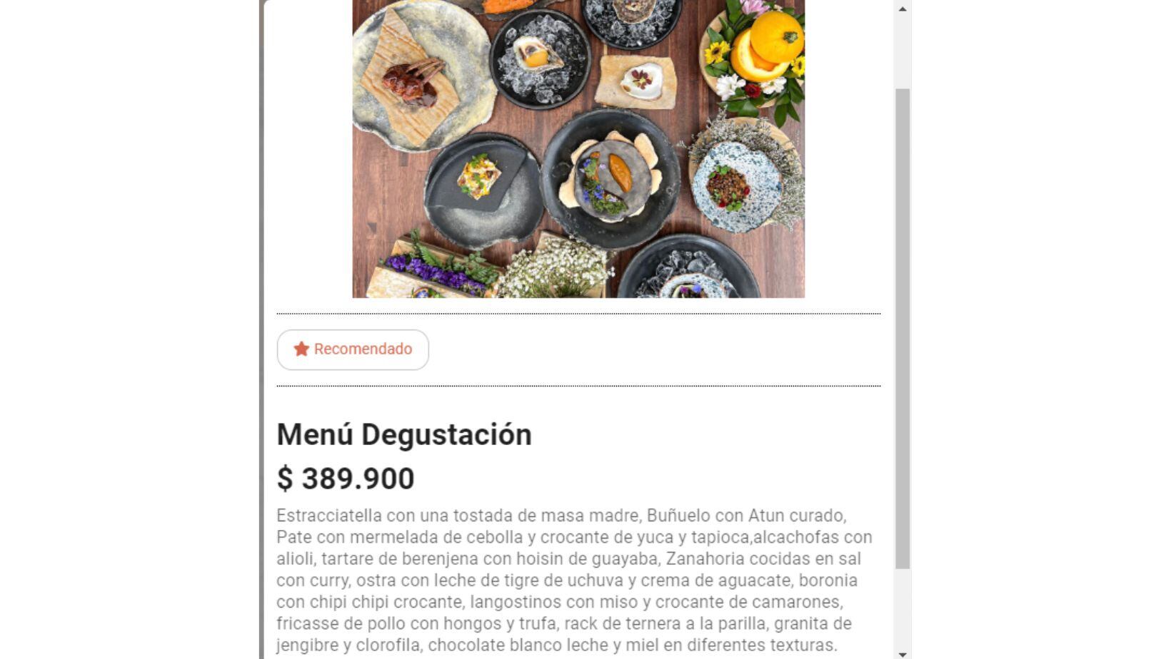 El plato que cuesta cerca de medio millón de pesos del chef Jorge Rausch