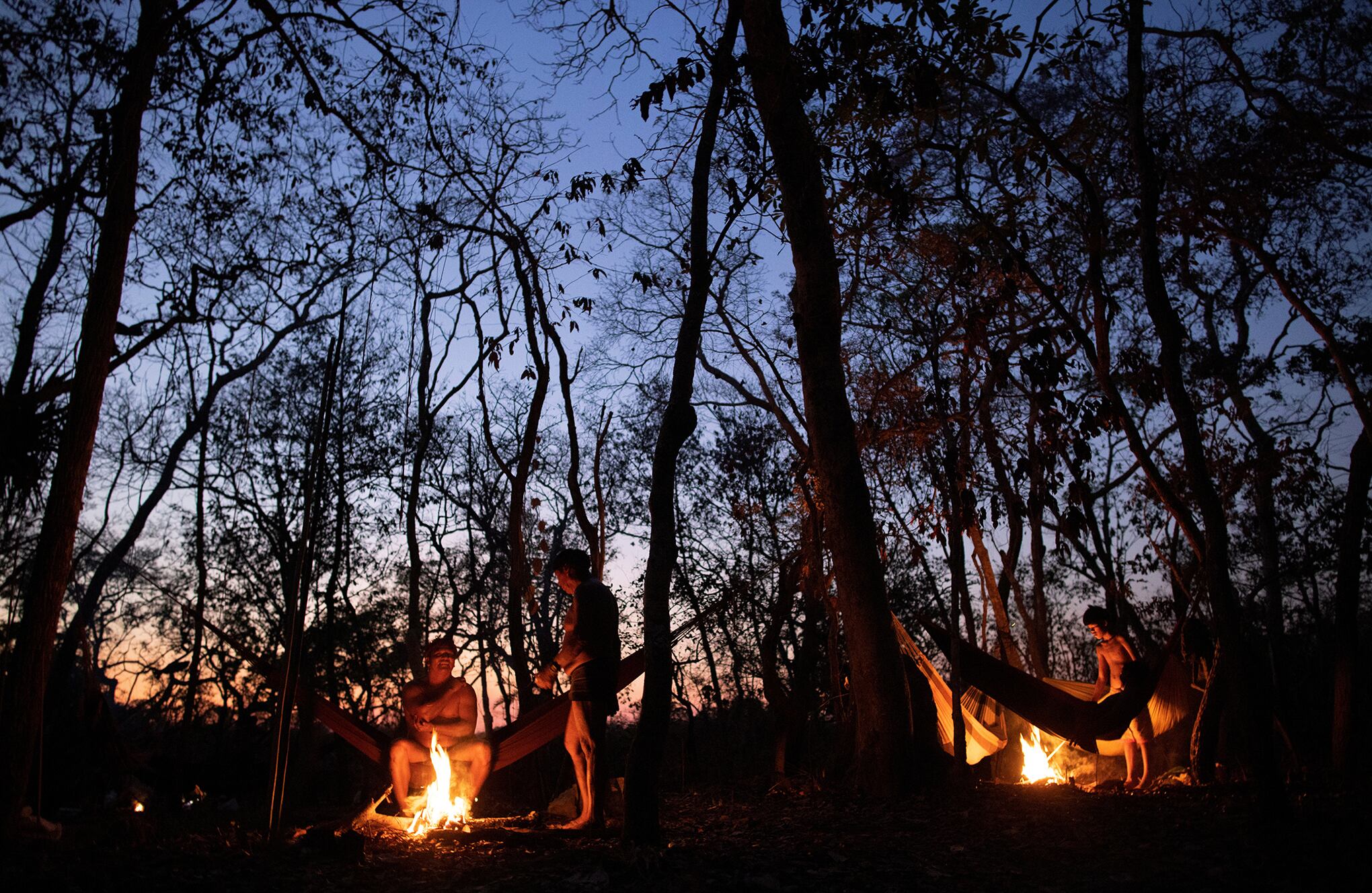 En Imágenes : Ritual funerario Parque Indígena Xingu en Brasil