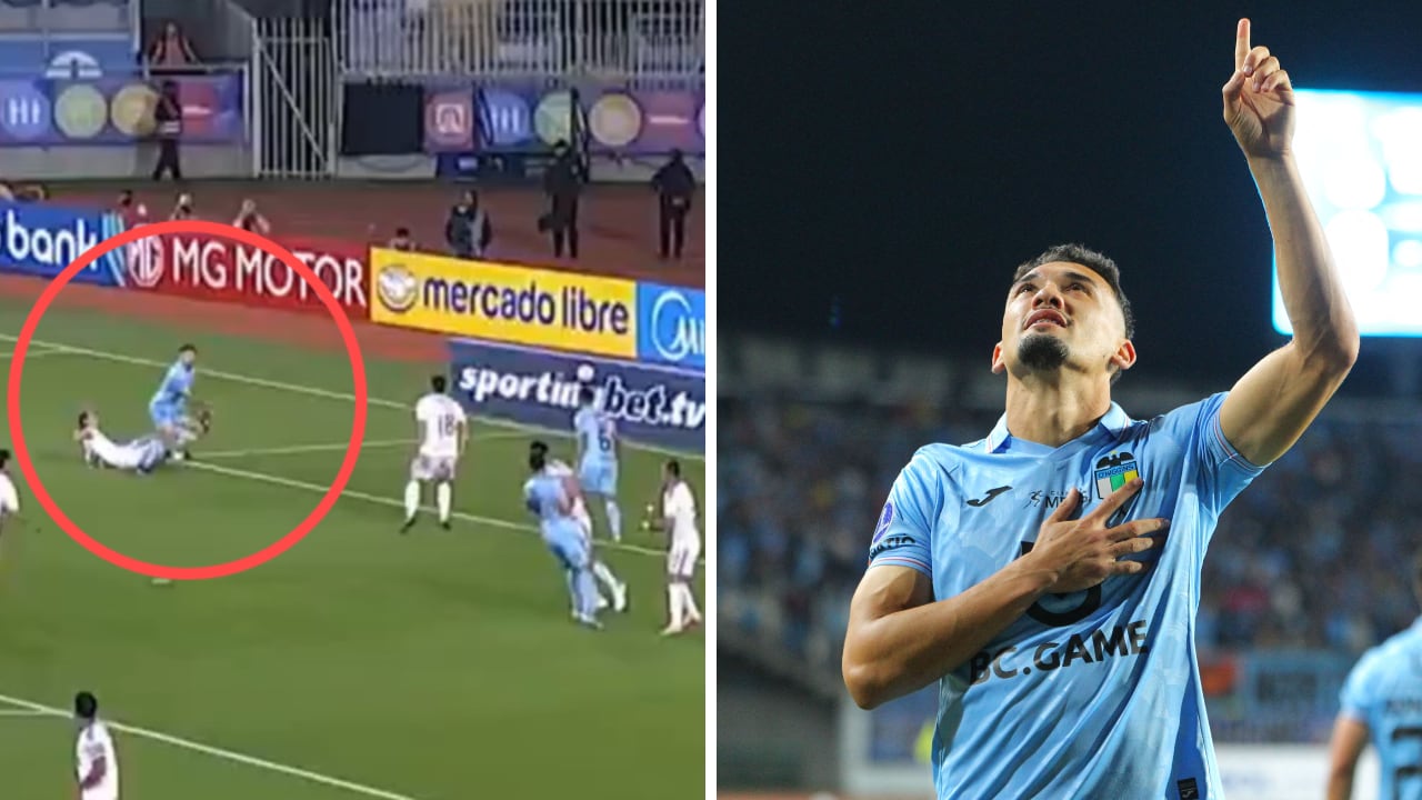 O'Higgins abre el marcador ante Millonarios y las redes condenan a Andrés Llinás.