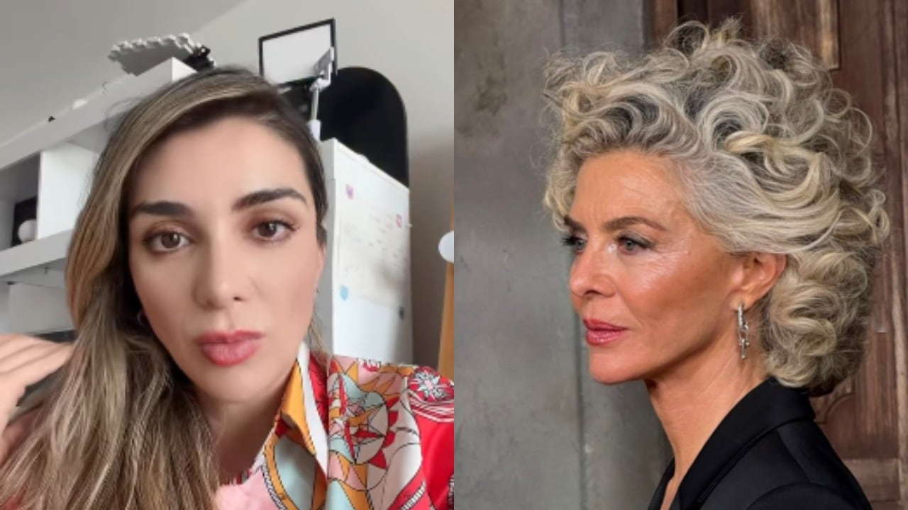 Marilyn Patiño y Margarita Rosa de Francisco.