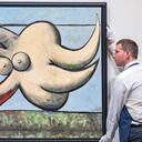 El cuadro es una de los tantos en los que Picasso representa a su musa ya amante.