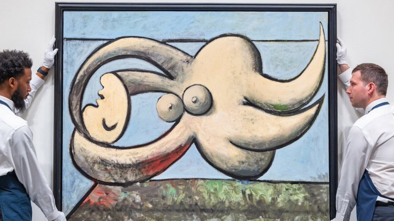 El cuadro es una de los tantos en los que Picasso representa a su musa ya amante.