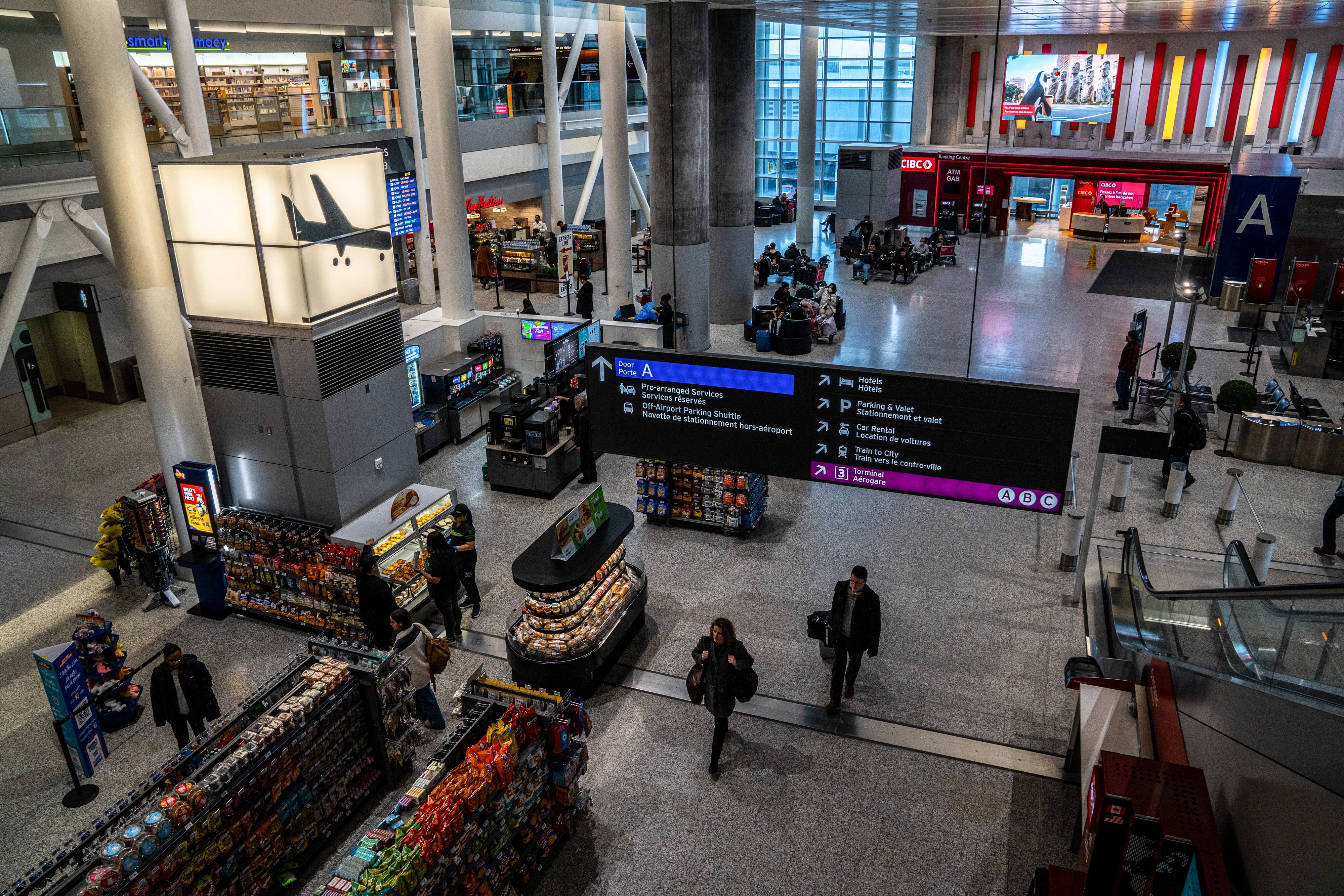 Aeropuerto Internacional de Toronto. Canadá