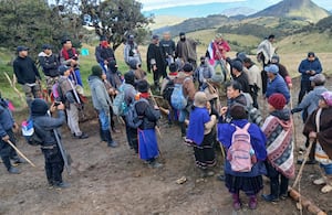 Choques entre comunidades Misak y Nasa en Silvia, Cauca