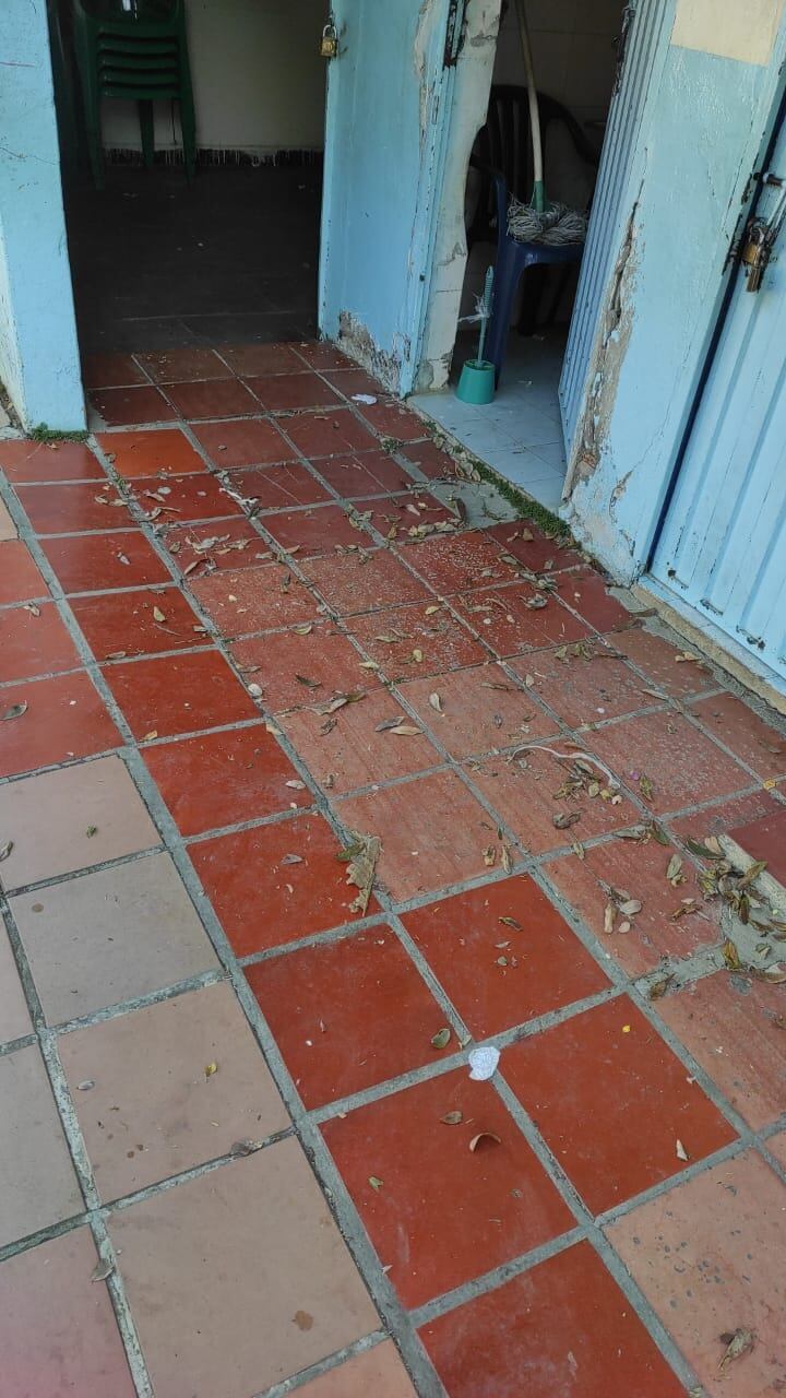 Los ladrones ingresaron al colegio durante el fin de semana.