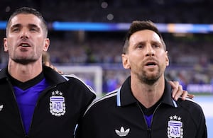 Rodrigo De Paul y Lionel Messi en el Mundial 2026