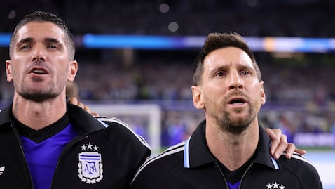 Rodrigo De Paul y Lionel Messi en el Mundial 2026