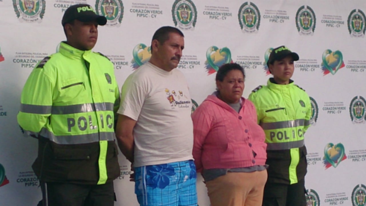 Tito Cornelio Daza Juez y Margarita de Jesús Zapata Moreno fueron los capturados por presuntamente abusar y explotar sexualmente a menores de edad.