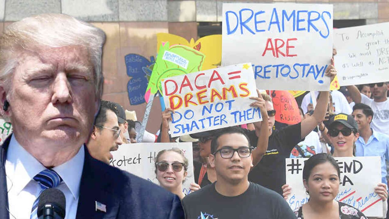 Los dreamers son aquellos hijos de inmigrantes ilegales que crecieron en Estados Unidos.
