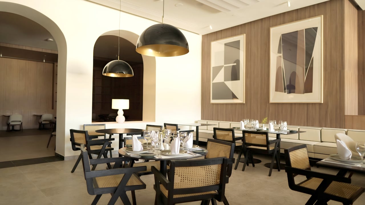 Restaurante en el hotel Secrets Playa Esmeralda