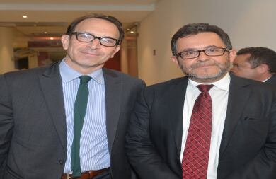 Jared Kotler y Javier Ciurlizza.