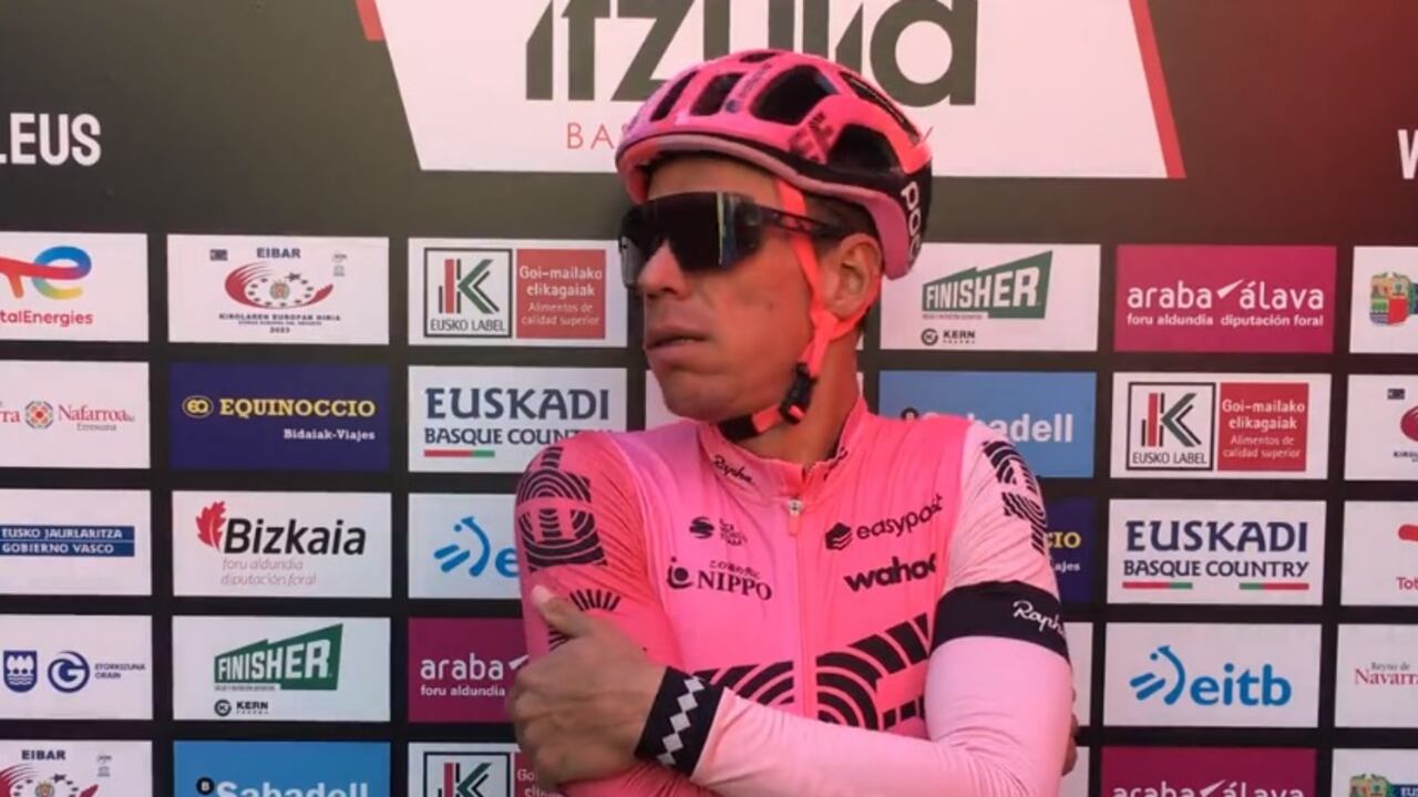 Rigoberto Urán, en la Vuelta al País Vasco.