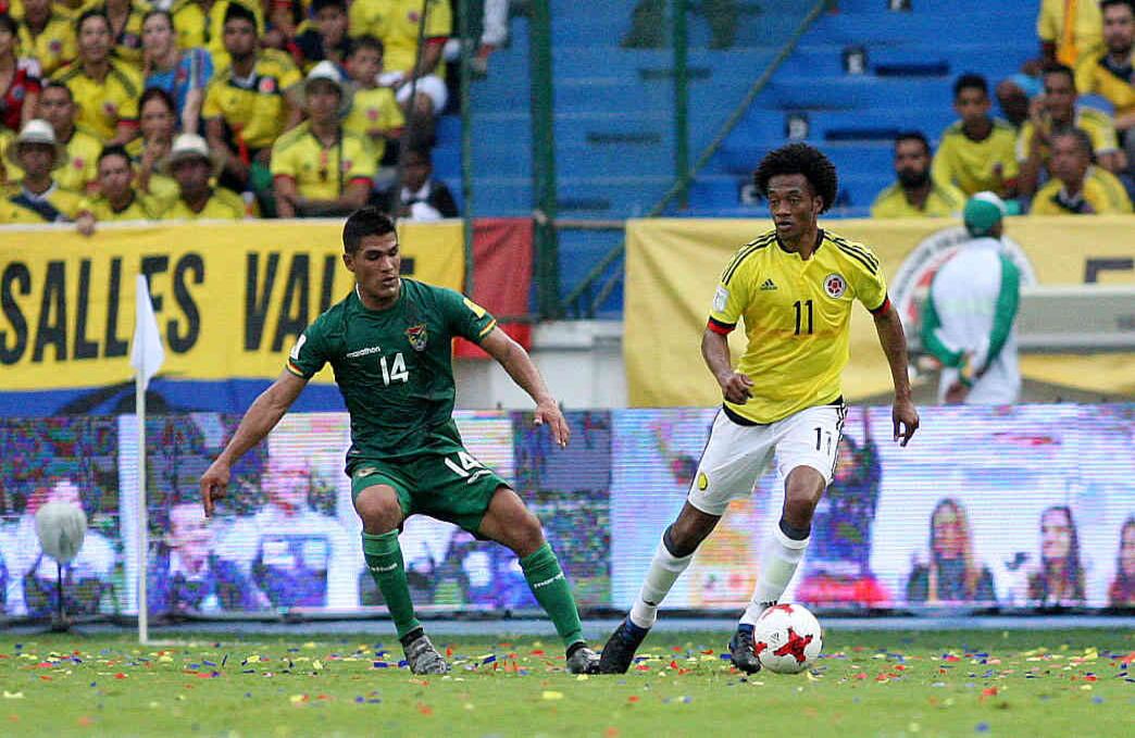 Juan Guillermo Cuadrado fue un constante peligro para los del altiplano. Foto: León Darío Peláez / SEMANA
