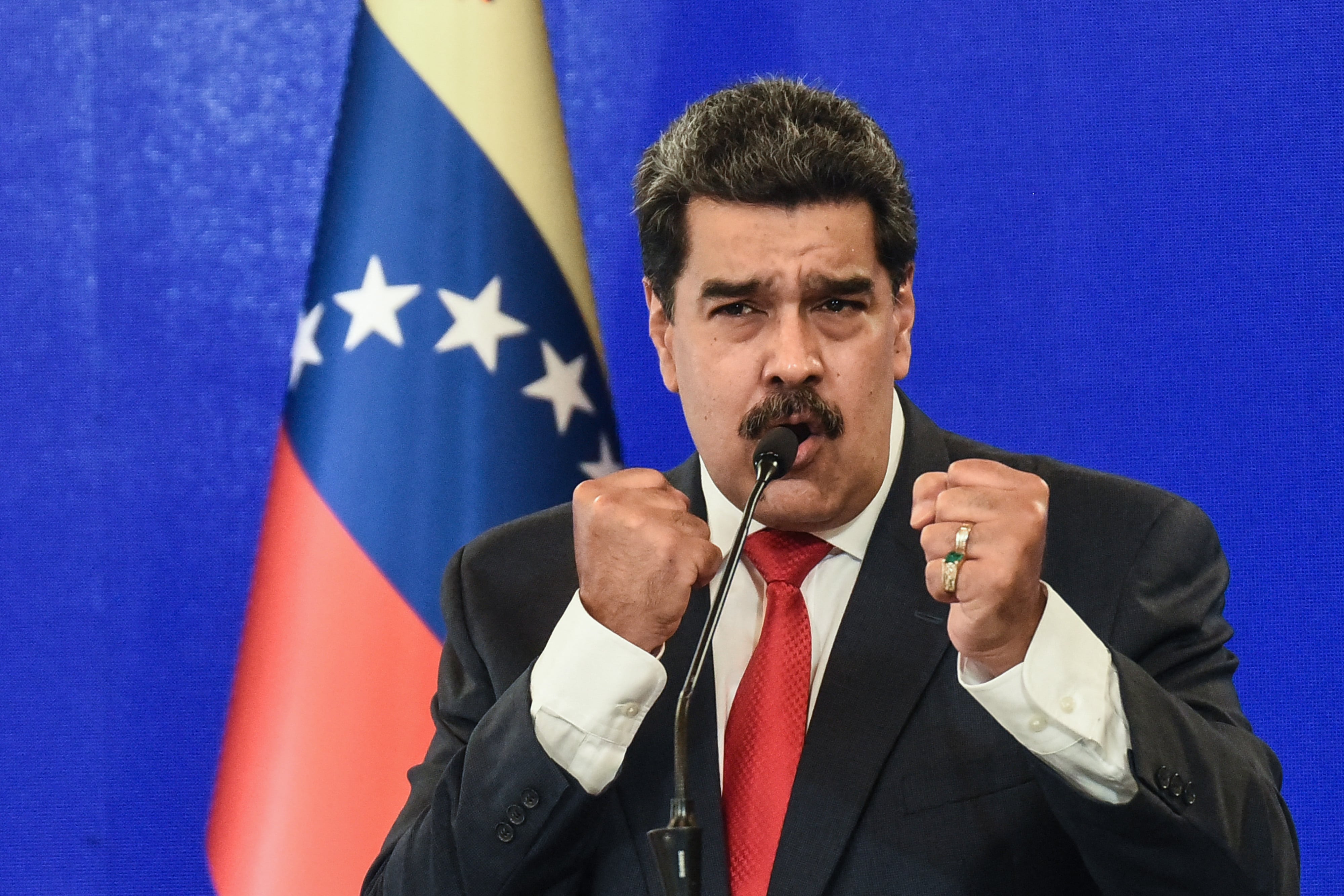 Nicolás Maduro arremetió contra Estados Unidos y sus propios seguidores