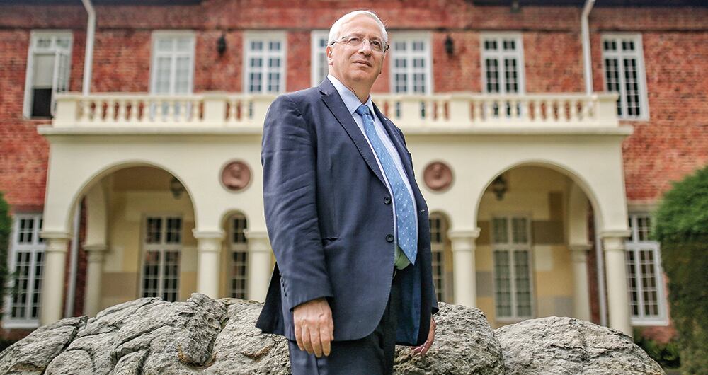 Víctor Gómez, rector del Gimnasio Moderno.