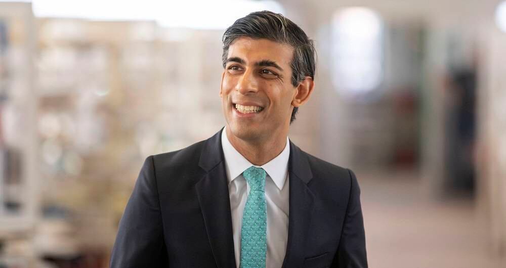 Rishi Sunak, ministro de Finanzas de Reino Unido / Foto: AP.